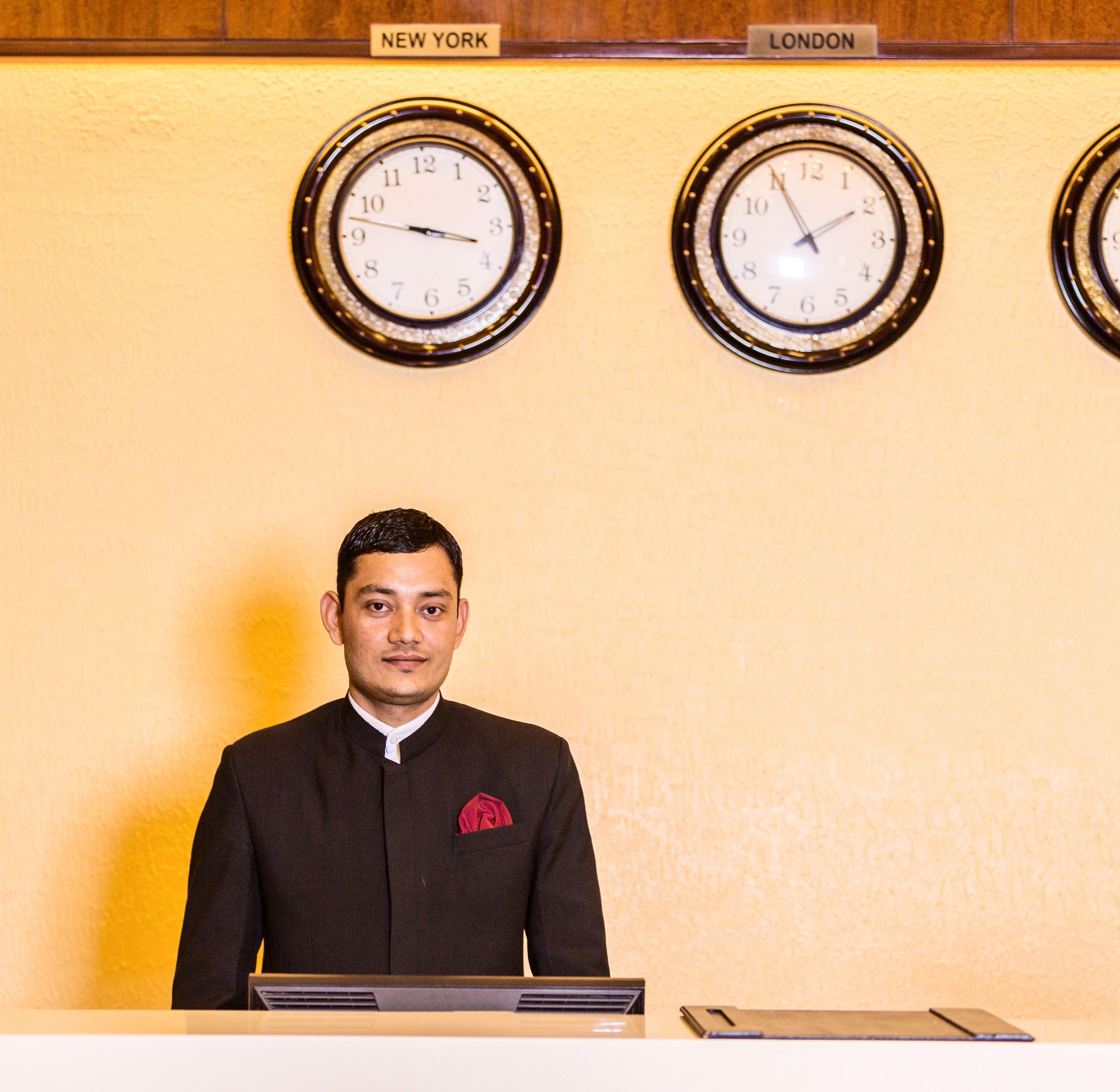 Indian heritage hotel reception eco-friendly